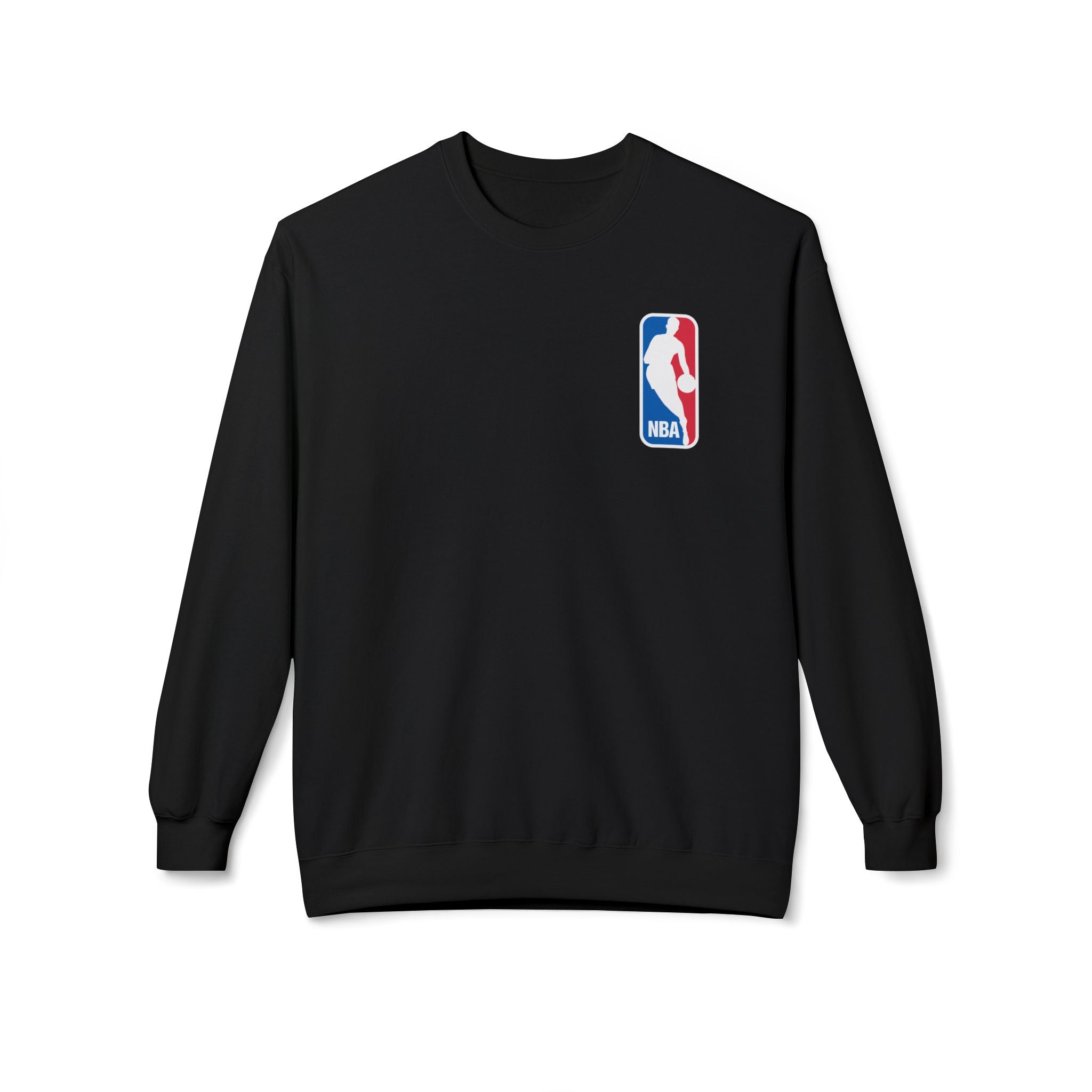 NBA Logo Sweatshirt | Basketball Logo Crewneck, Athletic Fan Apparel