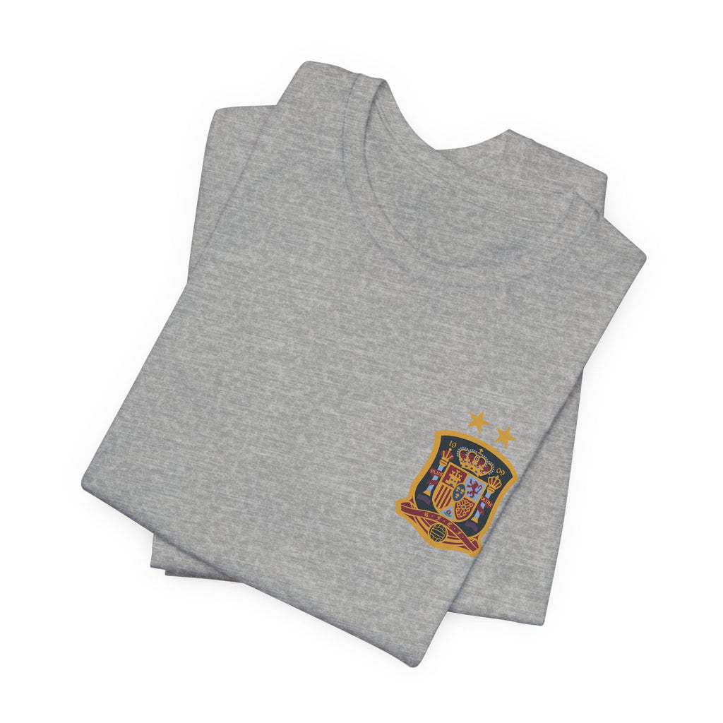 Spain Pride Unisex T-Shirt, Casual Wear, Spain Tee, Travel Souvenir, Sports Fan Gear, Spain Gifts, Cool Summer Shirt