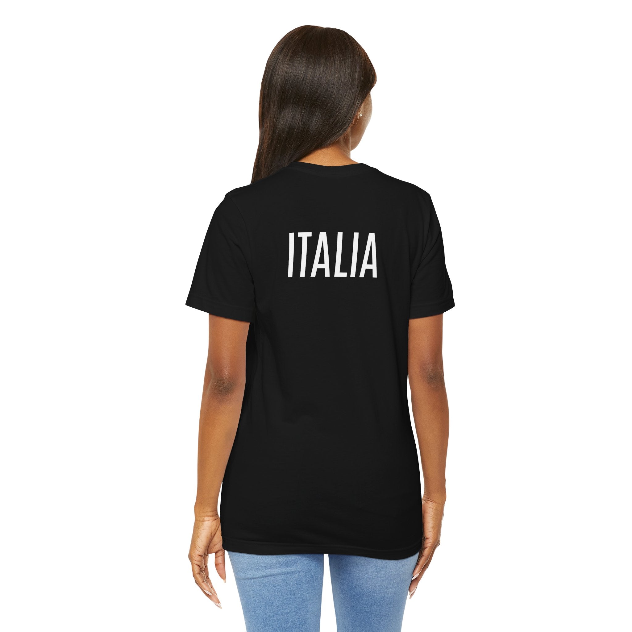 Italy Crest Tee  Italian Flag Shield T-Shirt