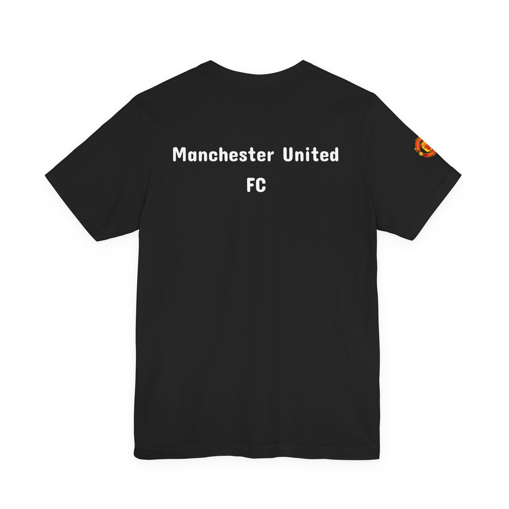 Manchester United Crest T-Shirt Soccer Club Logo Tee