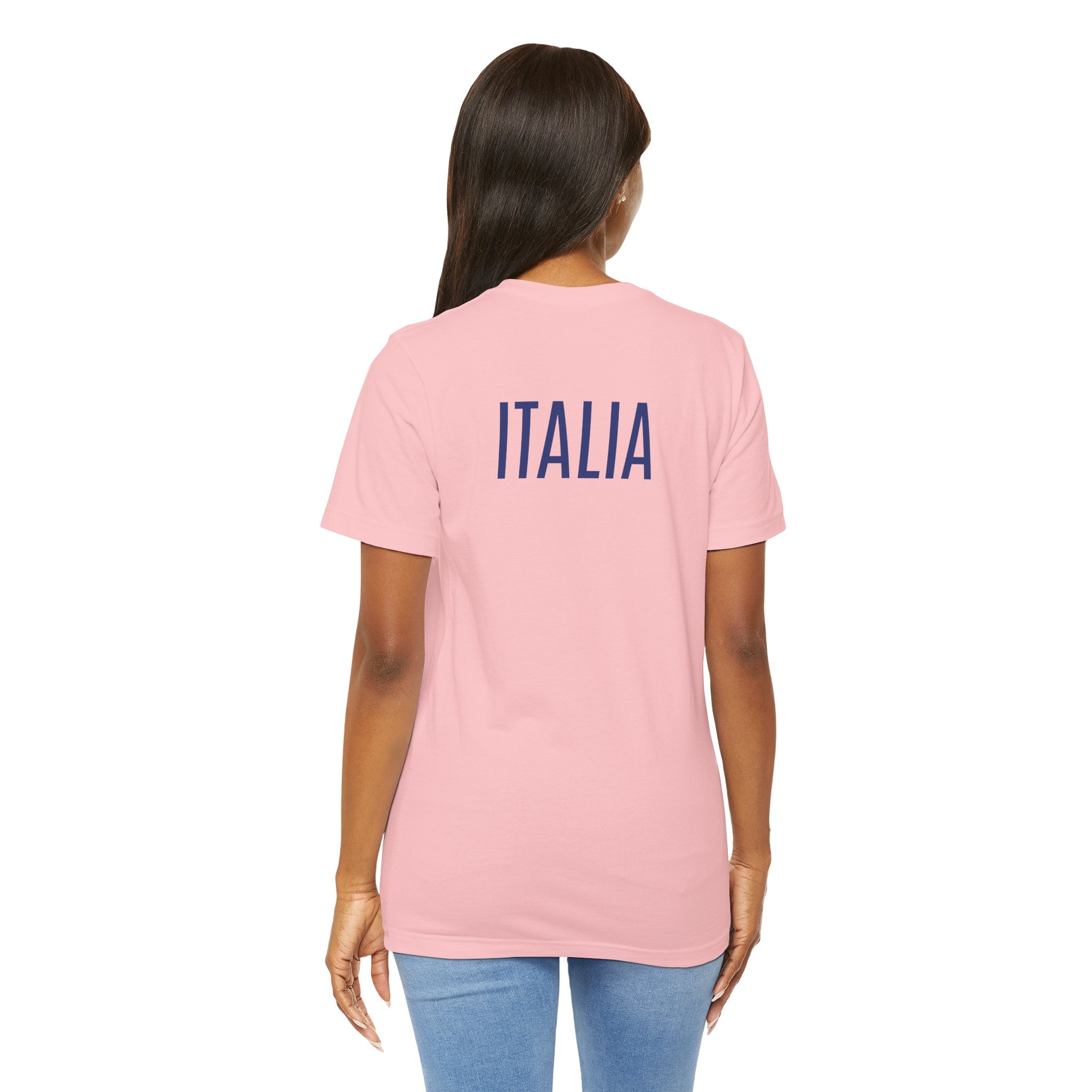 Italy Crest Tee  Italian Flag Shield T-Shirt