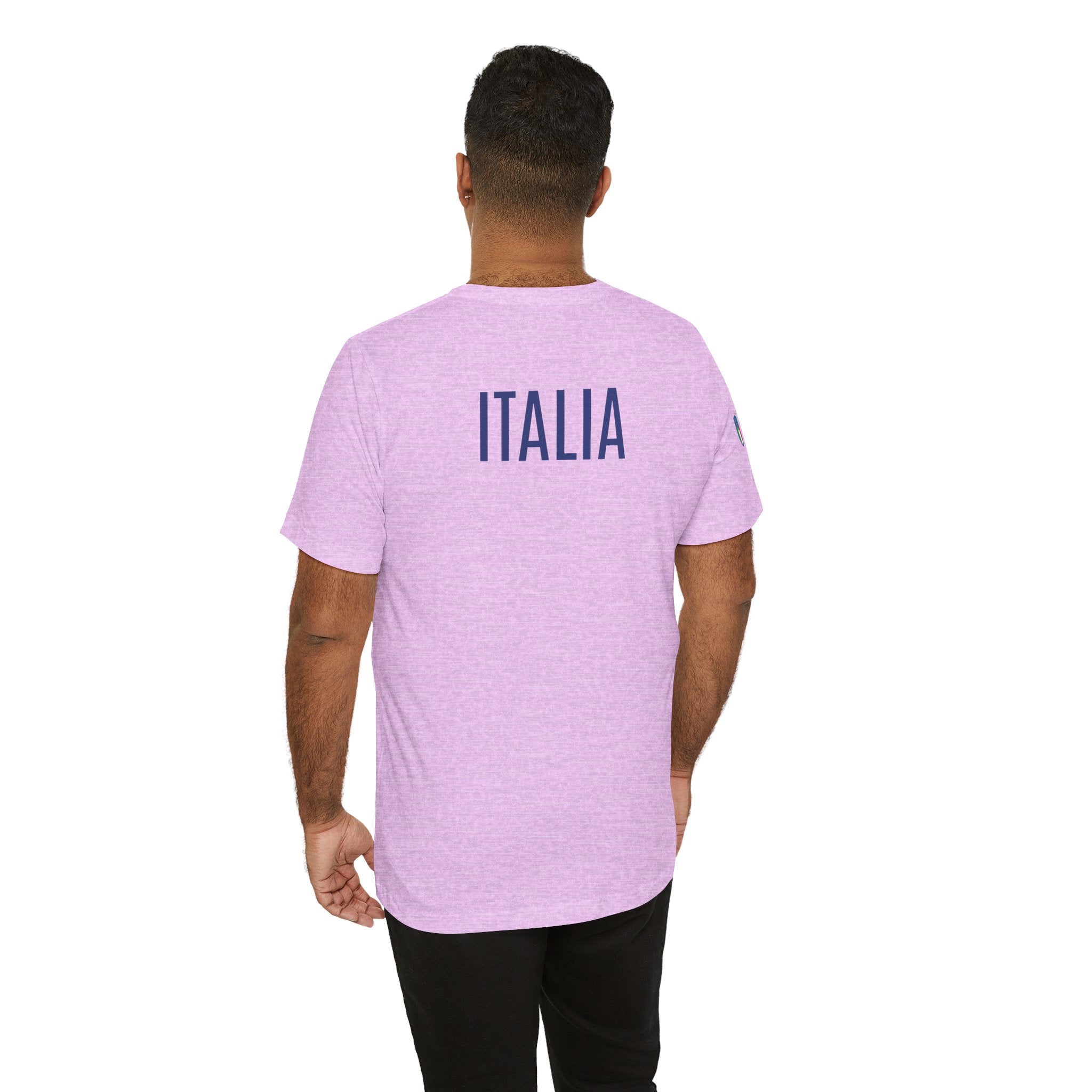 Italy Crest Tee  Italian Flag Shield T-Shirt