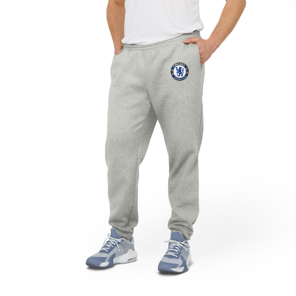 Chelsea Fleece Joggers  Adidas Logo Athletic Sweatpants