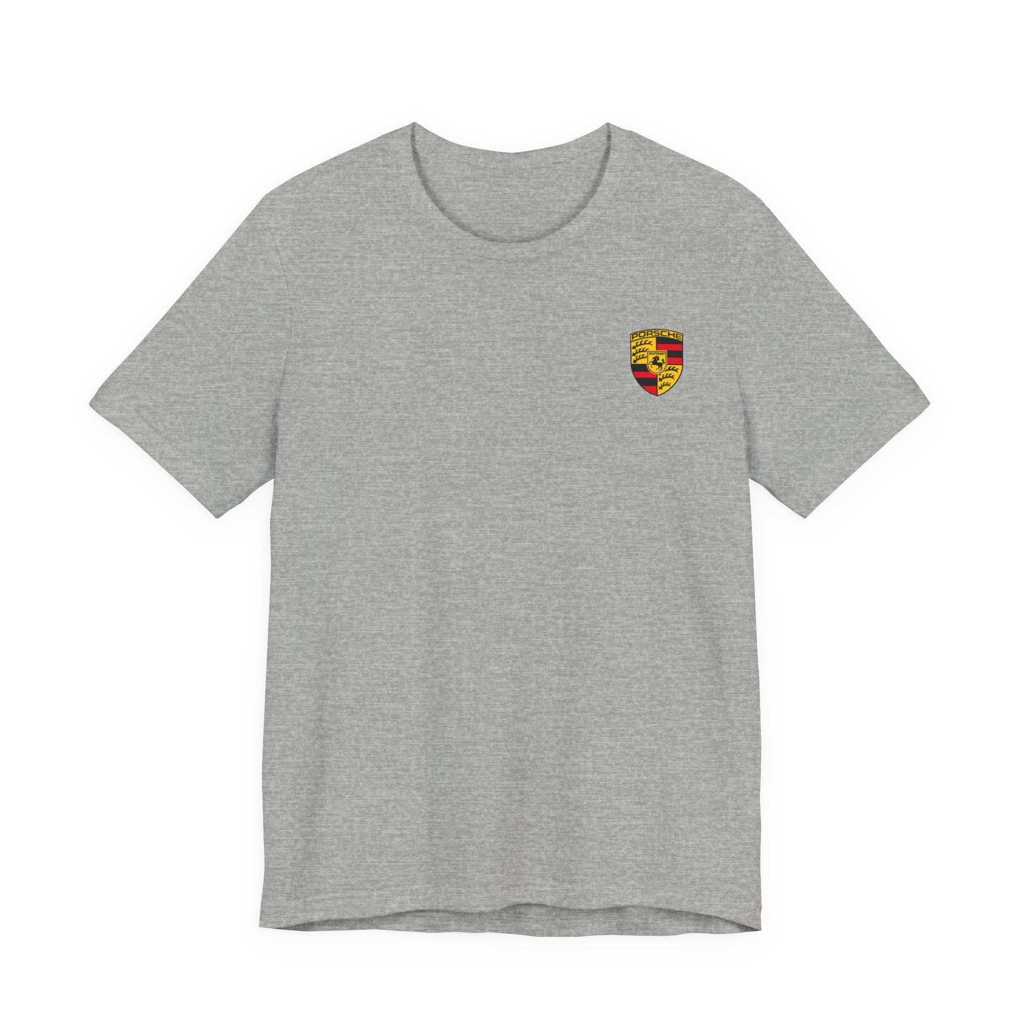 Porsche Crest Tee — Classic Logo Short Sleeve Shirt