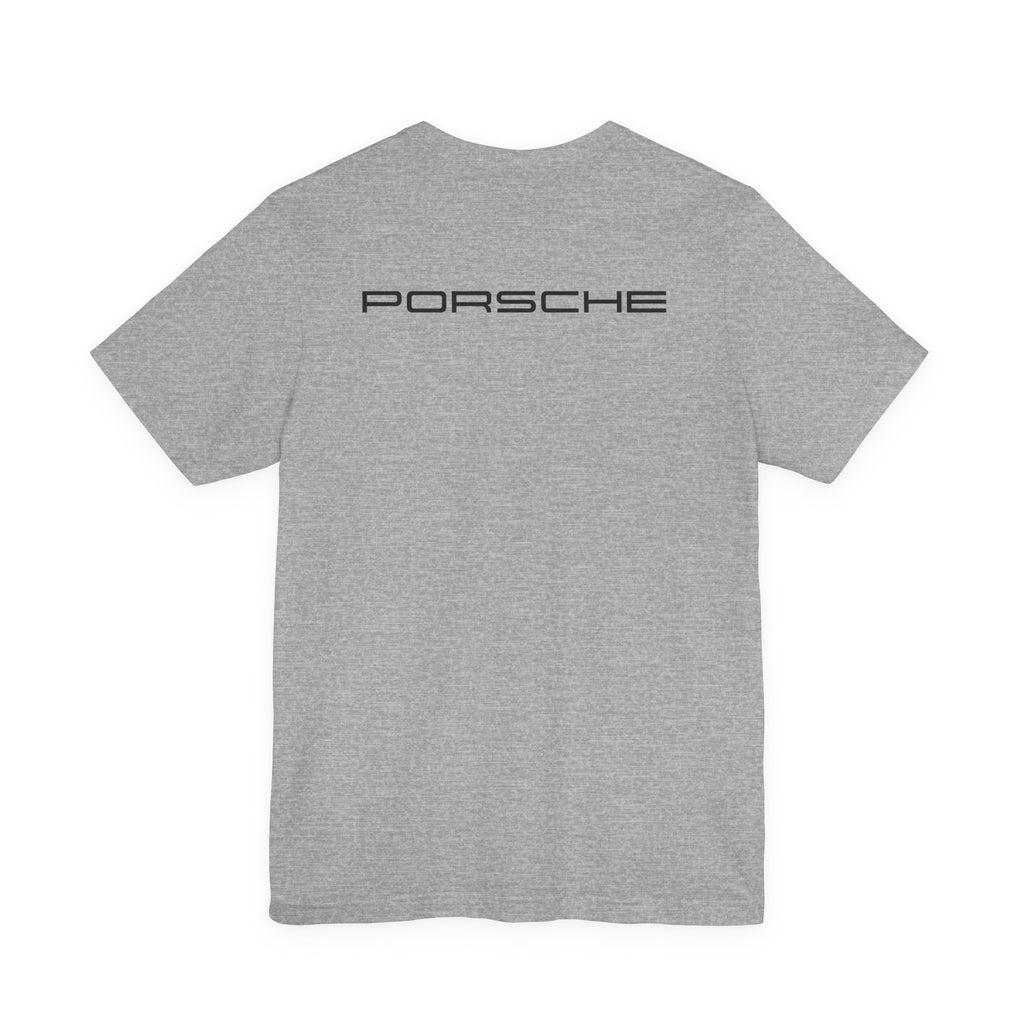 Porsche Crest Tee — Classic Logo Short Sleeve Shirt