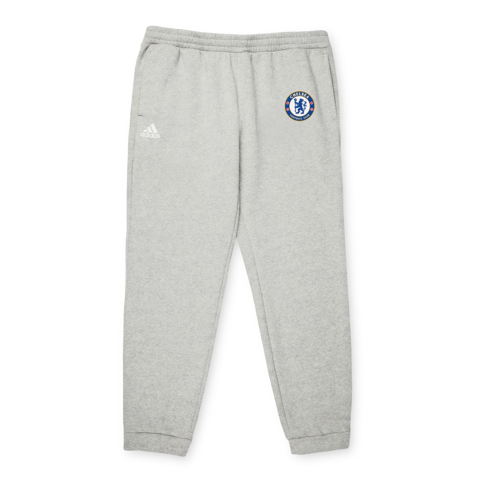 Chelsea Fleece Joggers  Adidas Logo Athletic Sweatpants