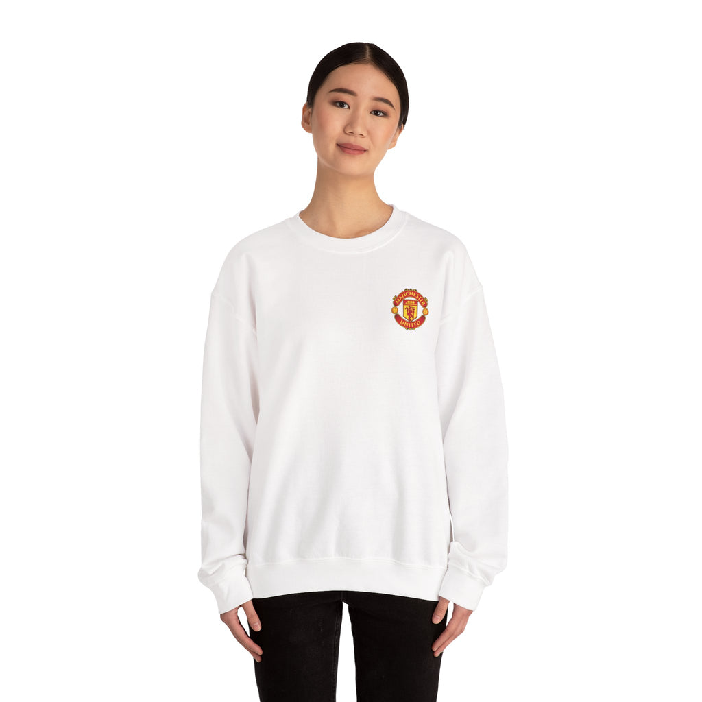 Crewneck Sweatshirt — Manchester United FC Logo Pullover
