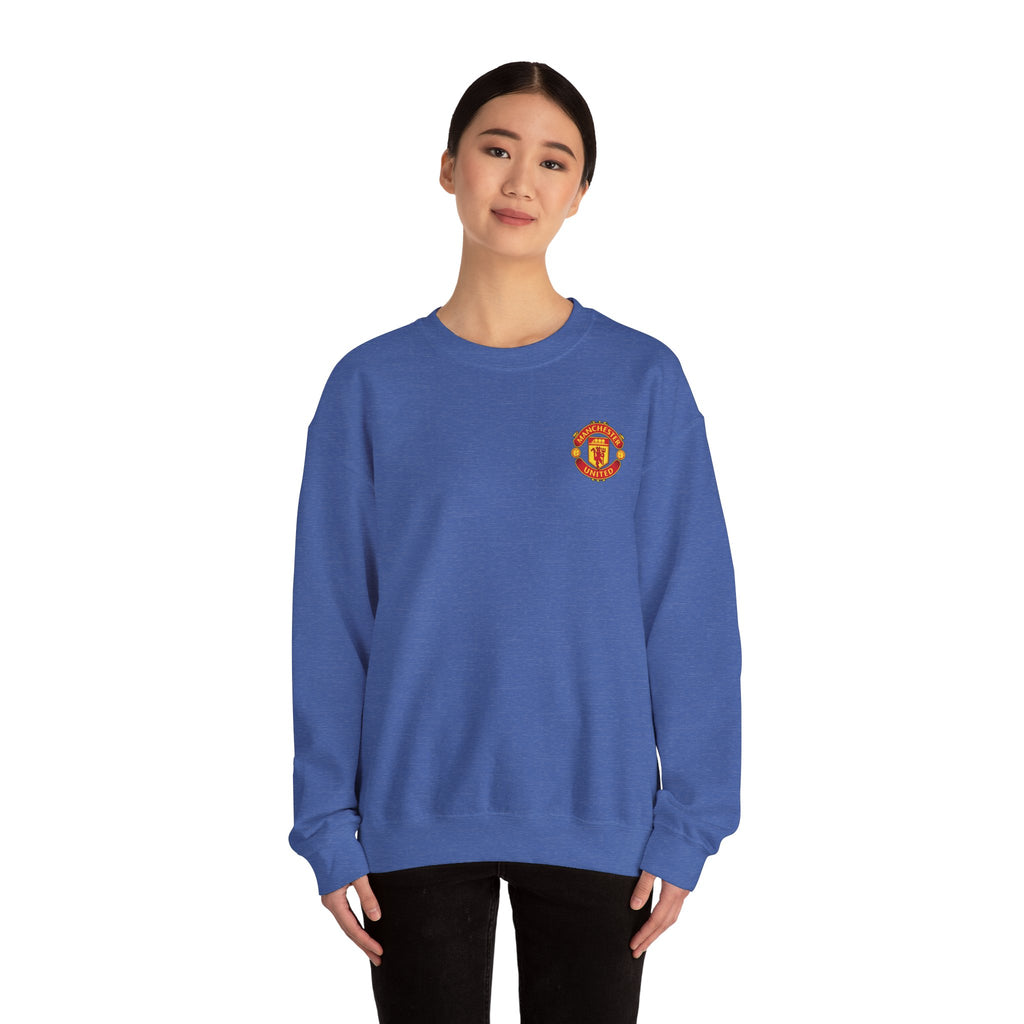Crewneck Sweatshirt — Manchester United FC Logo Pullover