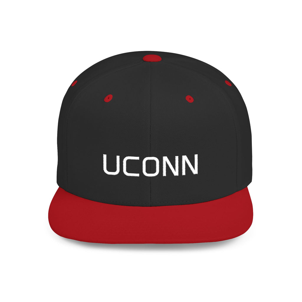 UConn Flat Bill Snapback Hat