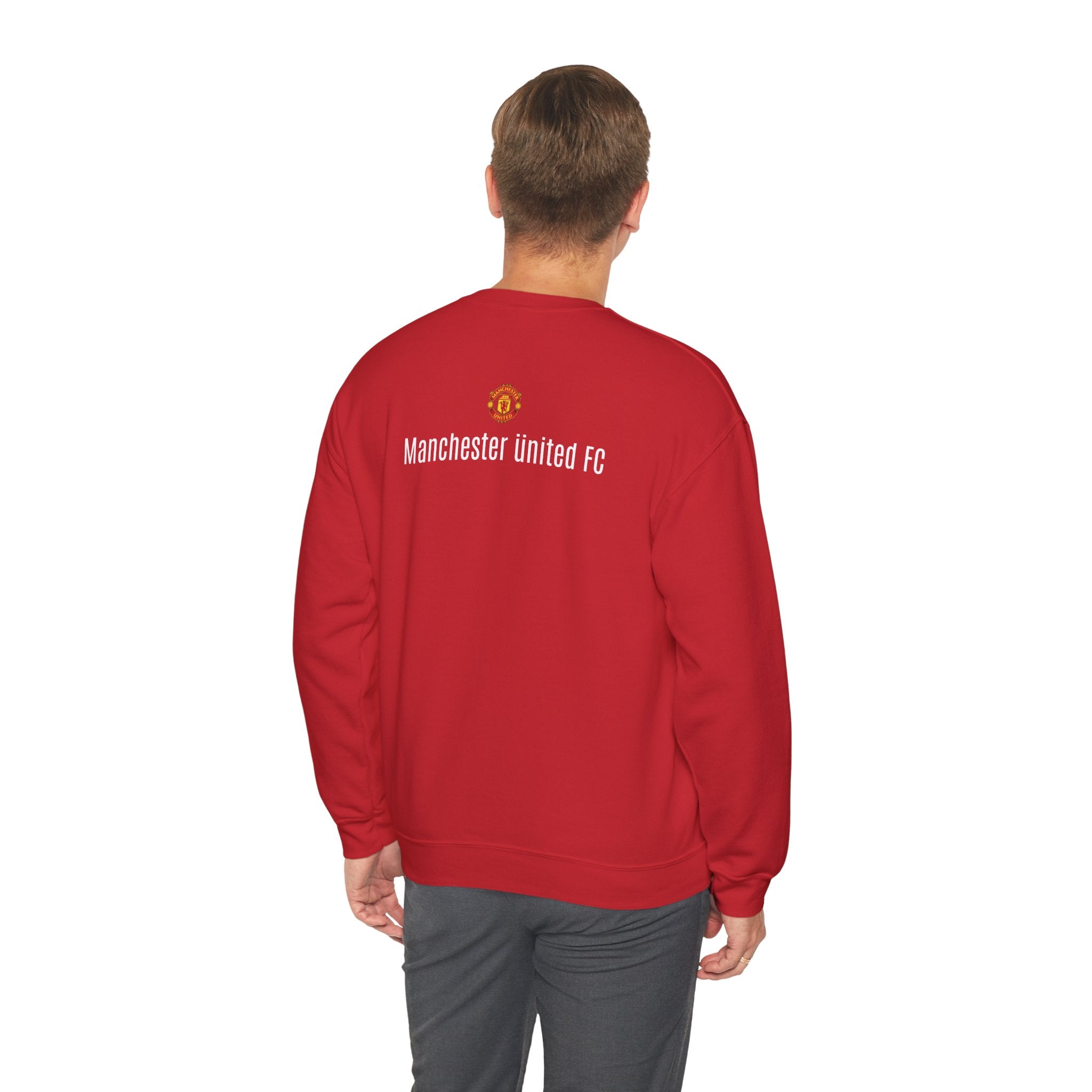 Crewneck Sweatshirt — Manchester United FC Logo Pullover