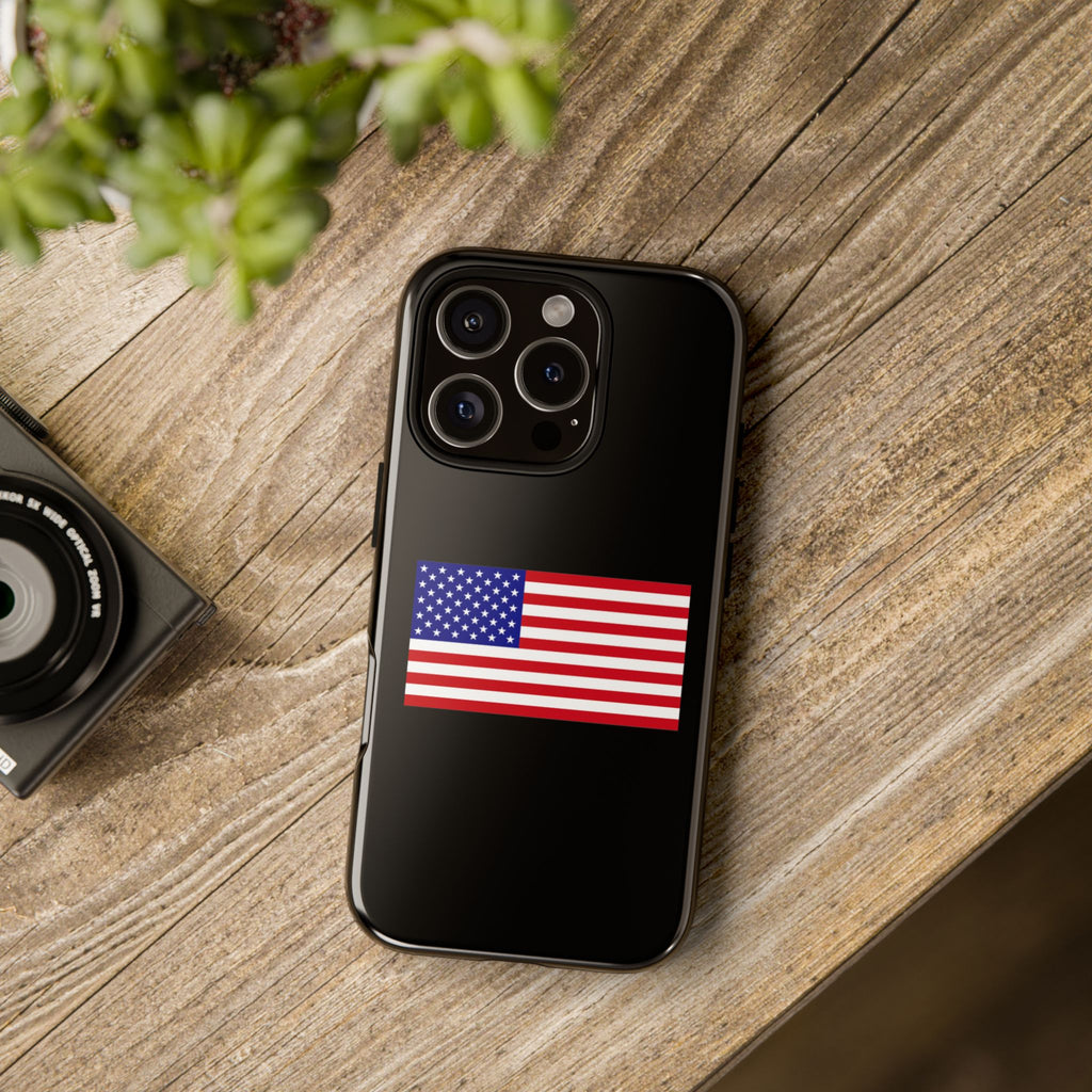 American Flag Phone Case  Patriotic Tough Case for 4th of July & Everyday Protection