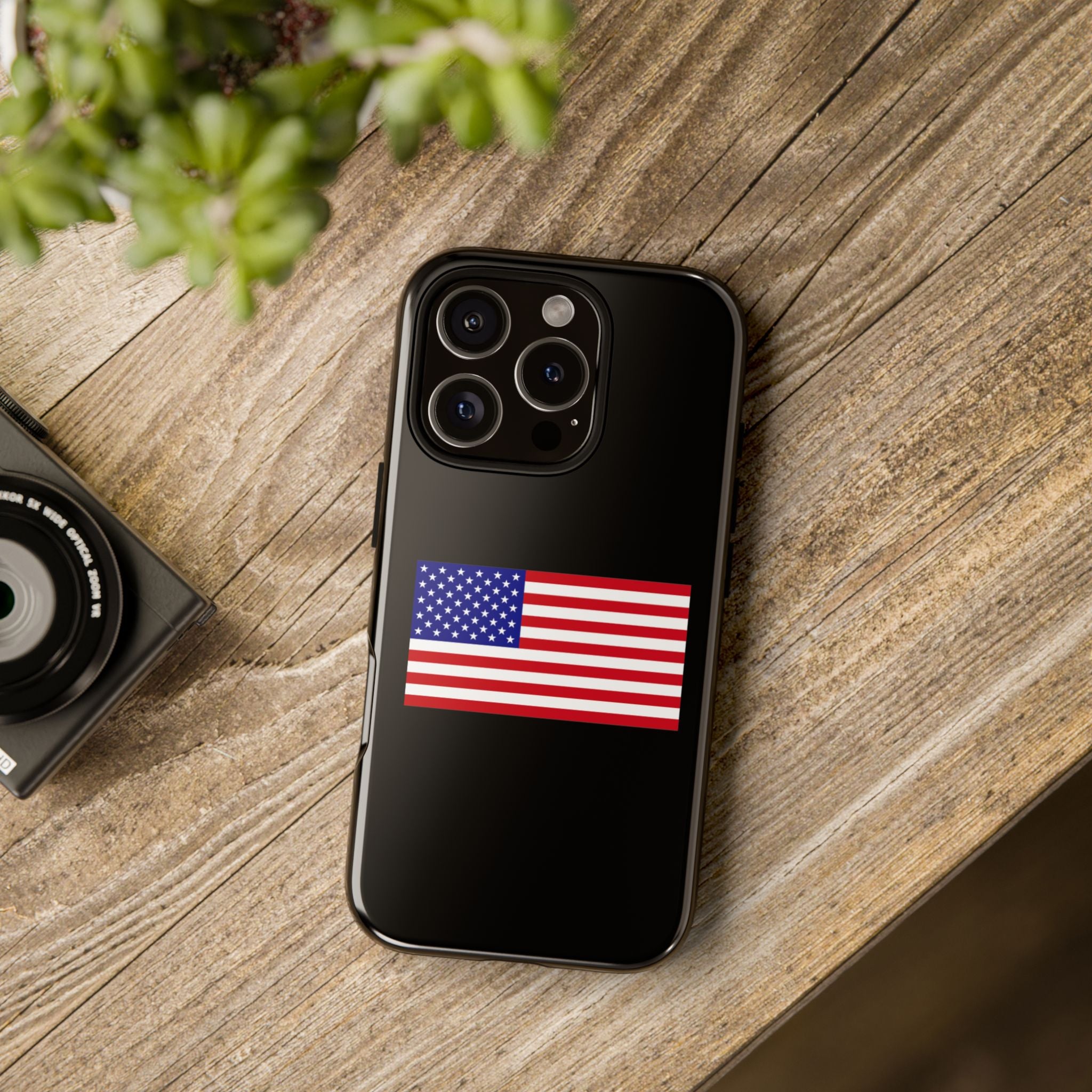 American Flag Phone Case  Patriotic Tough Case for 4th of July & Everyday Protection
