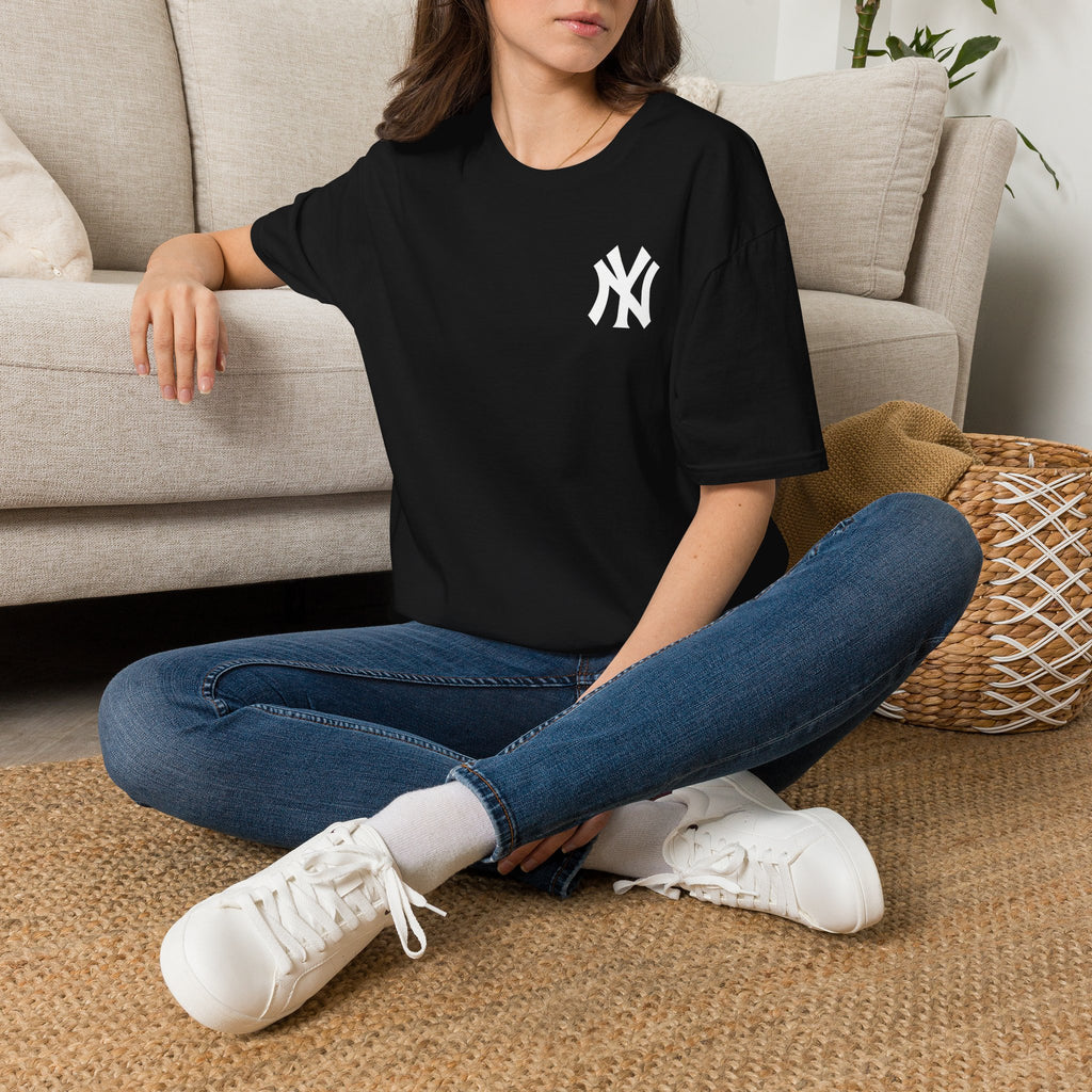 NY Logo T-Shirt | Minimal Baseball Graphic Tee