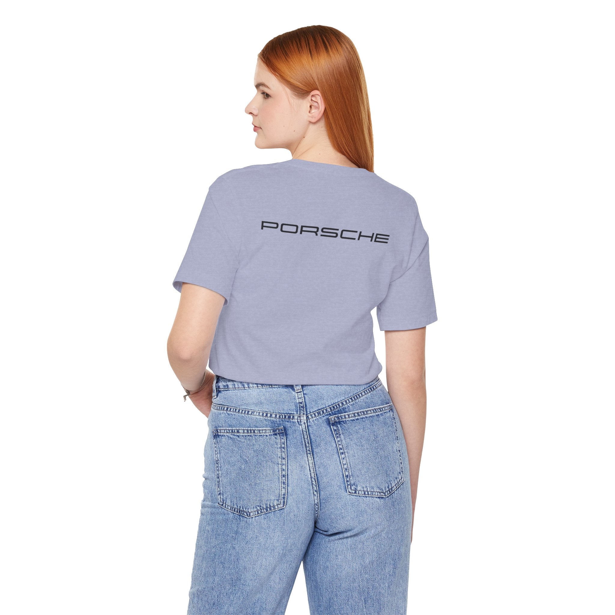 Porsche Crest Tee — Classic Logo Short Sleeve Shirt