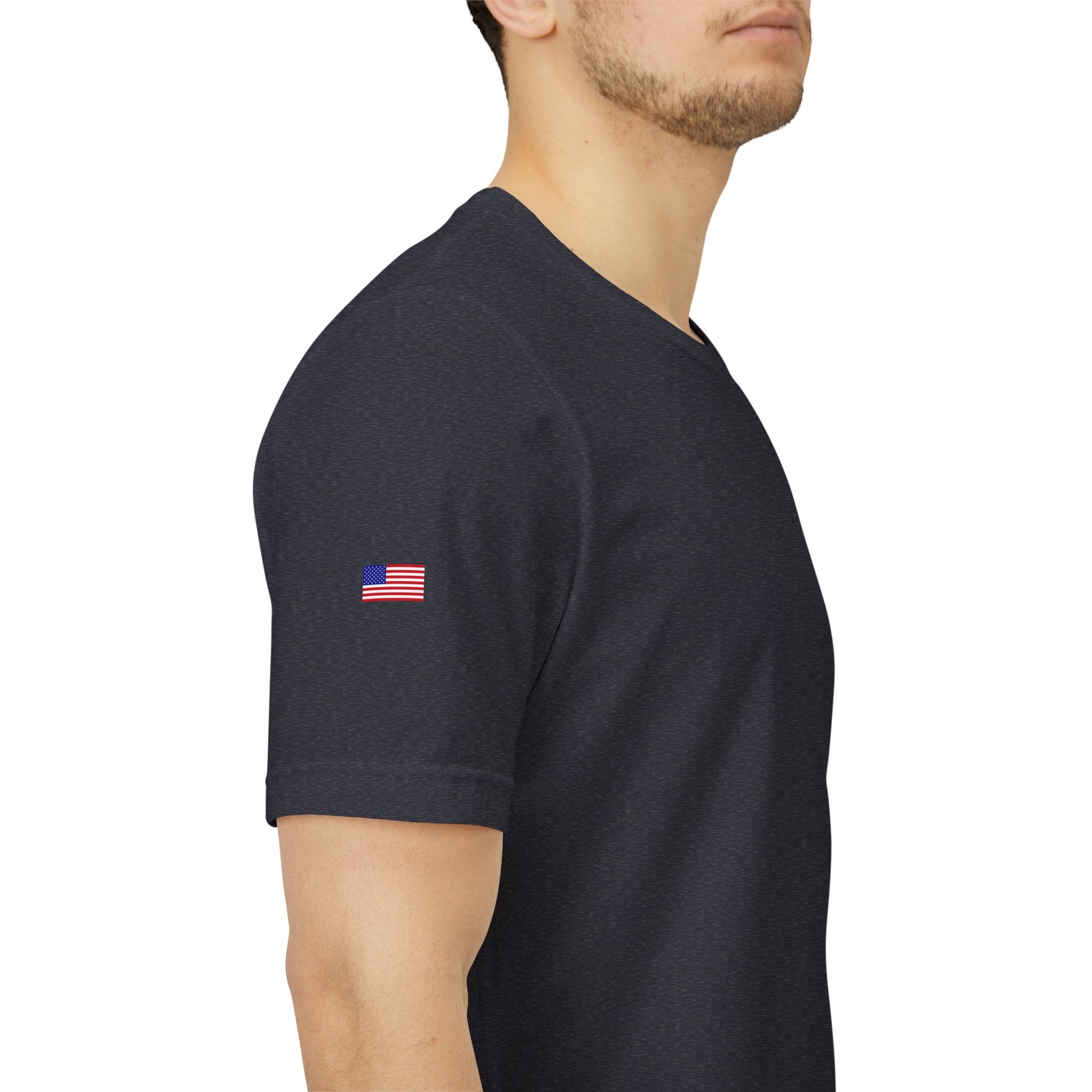 Baseball Logo T-Shirt  Minimal Chest Patch Tee
