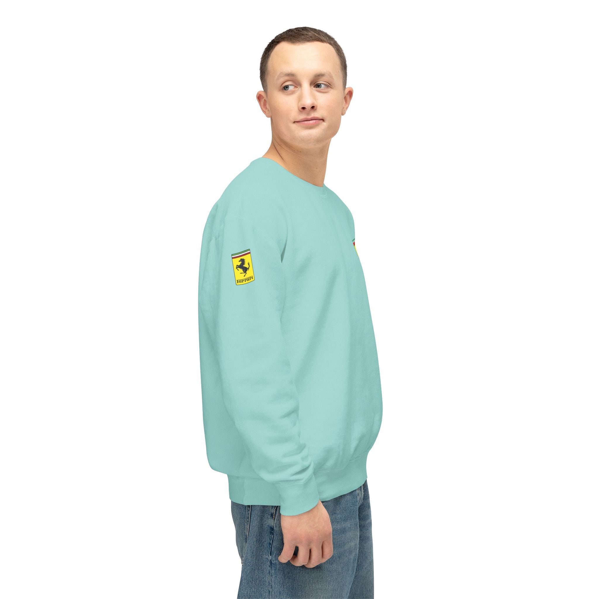Ferrari Logo Crewneck Sweatshirt