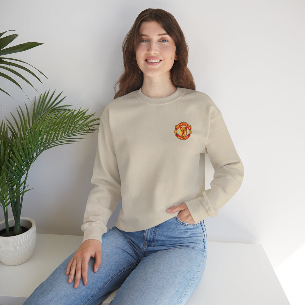 Crewneck Sweatshirt — Manchester United FC Logo Pullover