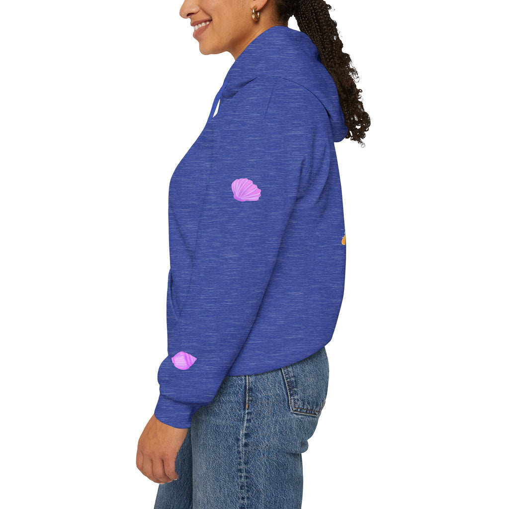 California Palm Tree Hoodie | Beach Island Graphic, Sleeve Icons