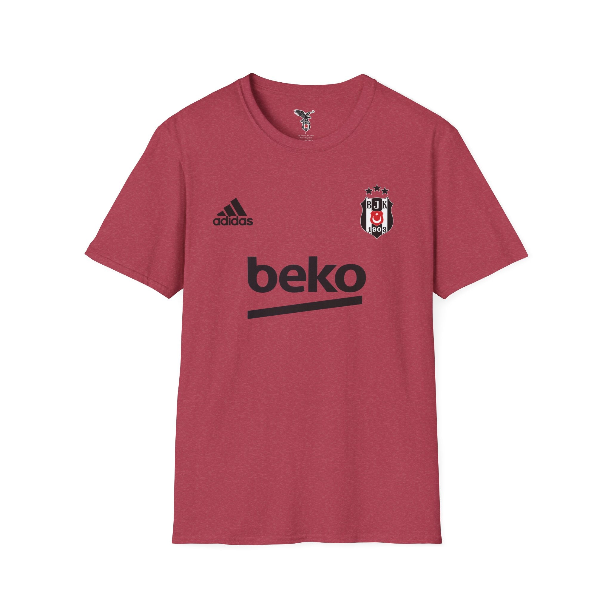 Besiktas Eagle T-Shirt  Football Club Crest Tee soccer jersey