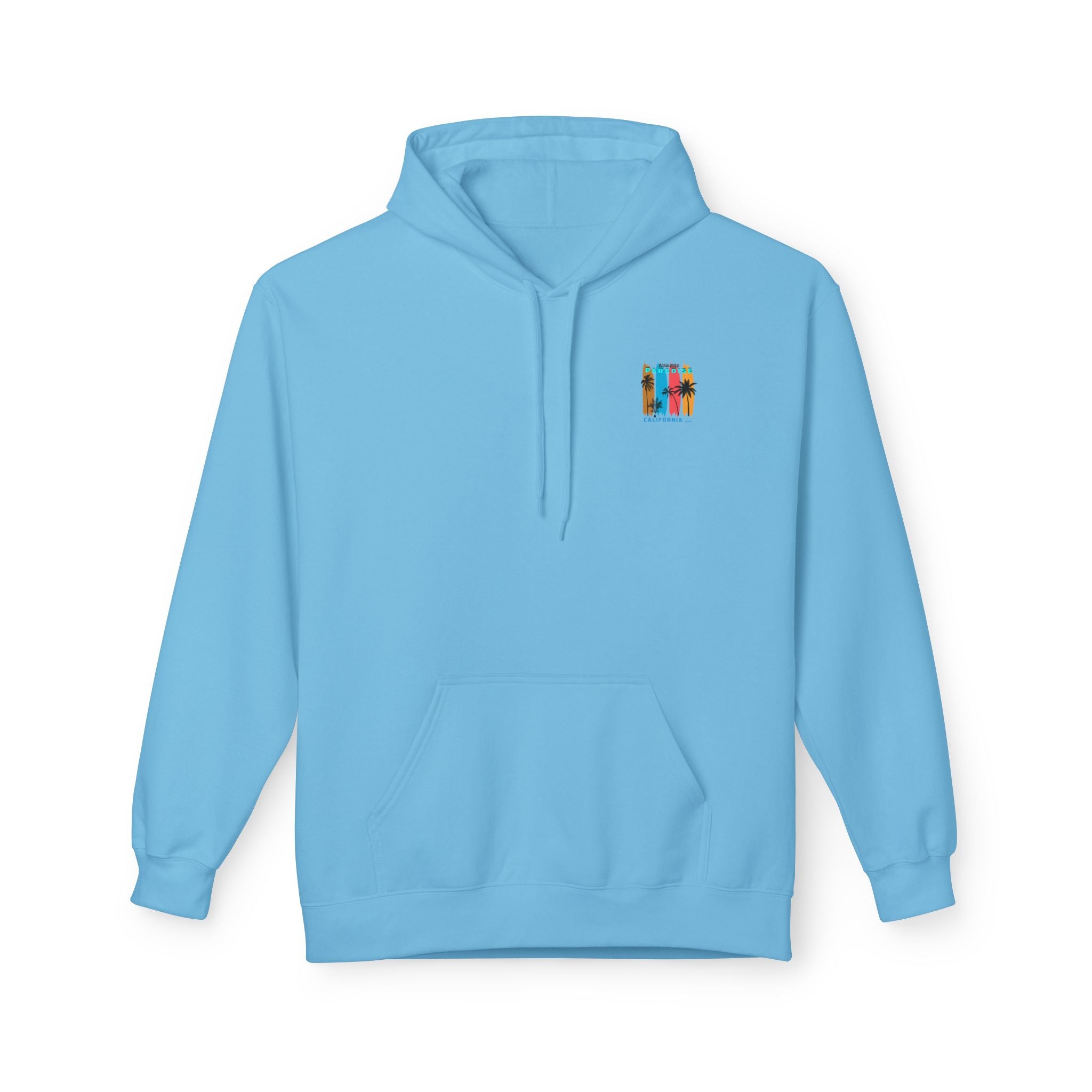 California Sunset Surf Hoodie  Summer Vacation Beach Pullover
