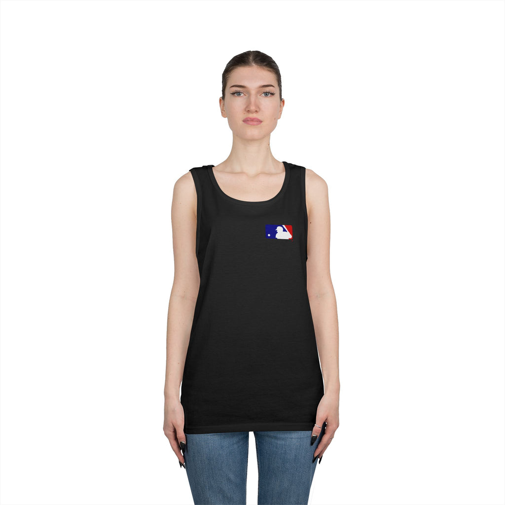 Baseball Glove Tank Top  Vintage Mitt & Ball Graphic