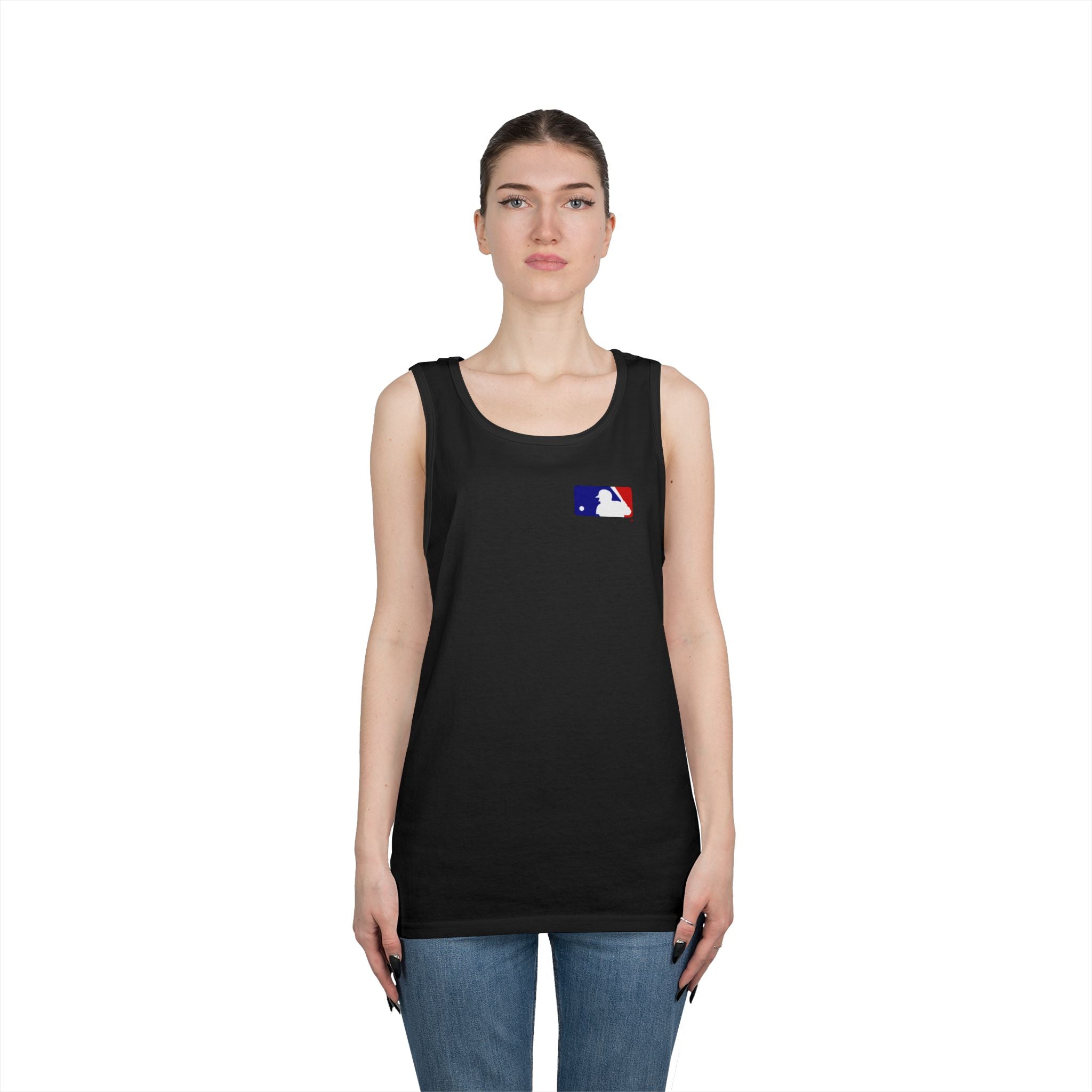 Baseball Glove Tank Top  Vintage Mitt & Ball Graphic