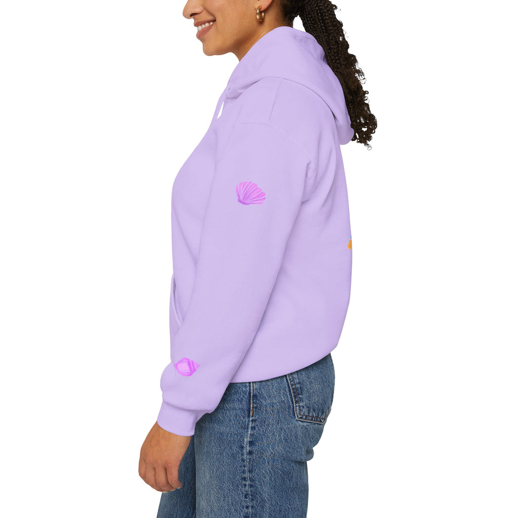 California Palm Tree Hoodie | Beach Island Graphic, Sleeve Icons