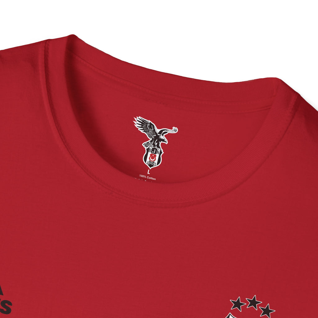 Besiktas Eagle T-Shirt  Football Club Crest Tee soccer jersey