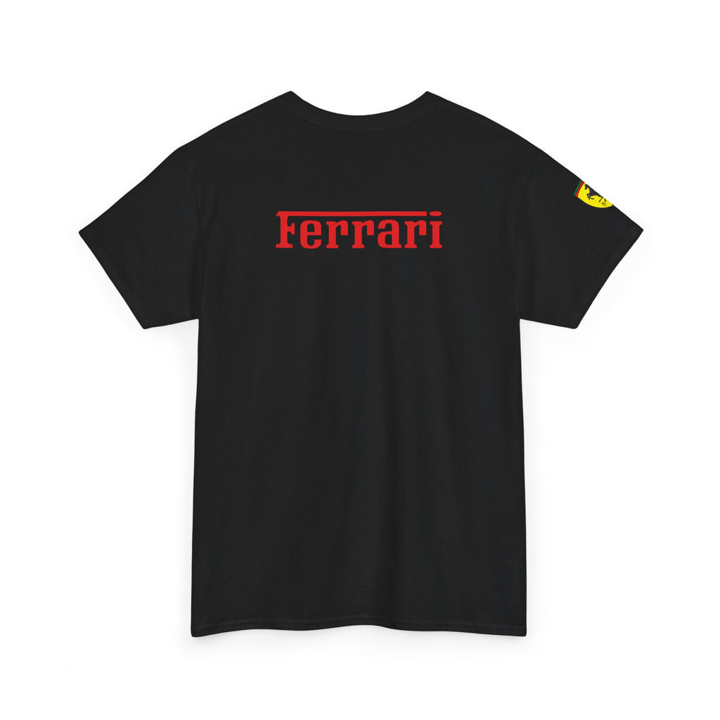 Ferrari Graphic Tee — Classic Racing Logo T-Shirt