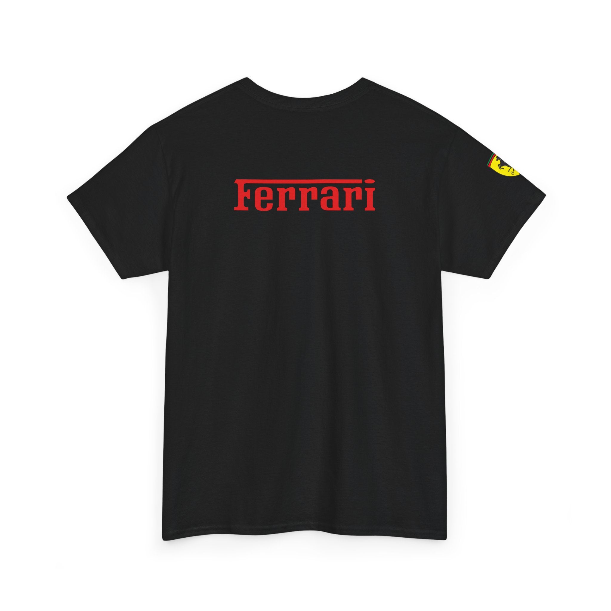 Ferrari Graphic Tee — Classic Racing Logo T-Shirt