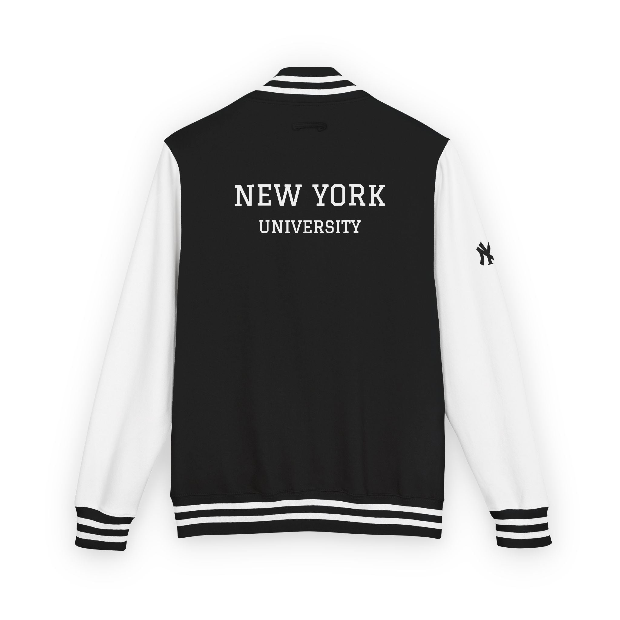 New York Letterman Jacket Varsity Style Red & White Baseball Jacket