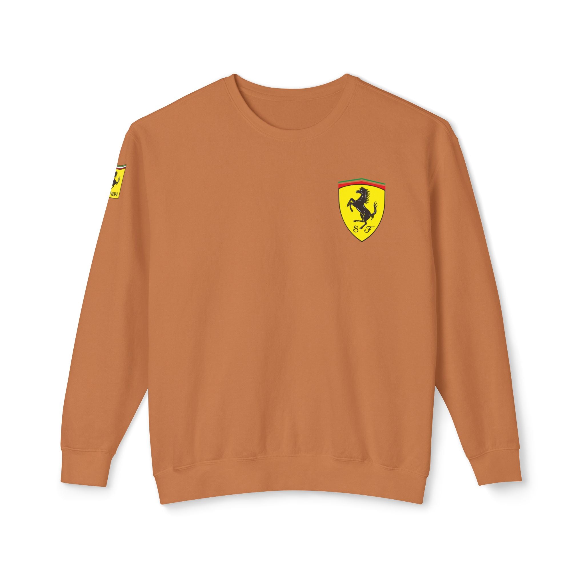Ferrari Logo Crewneck Sweatshirt