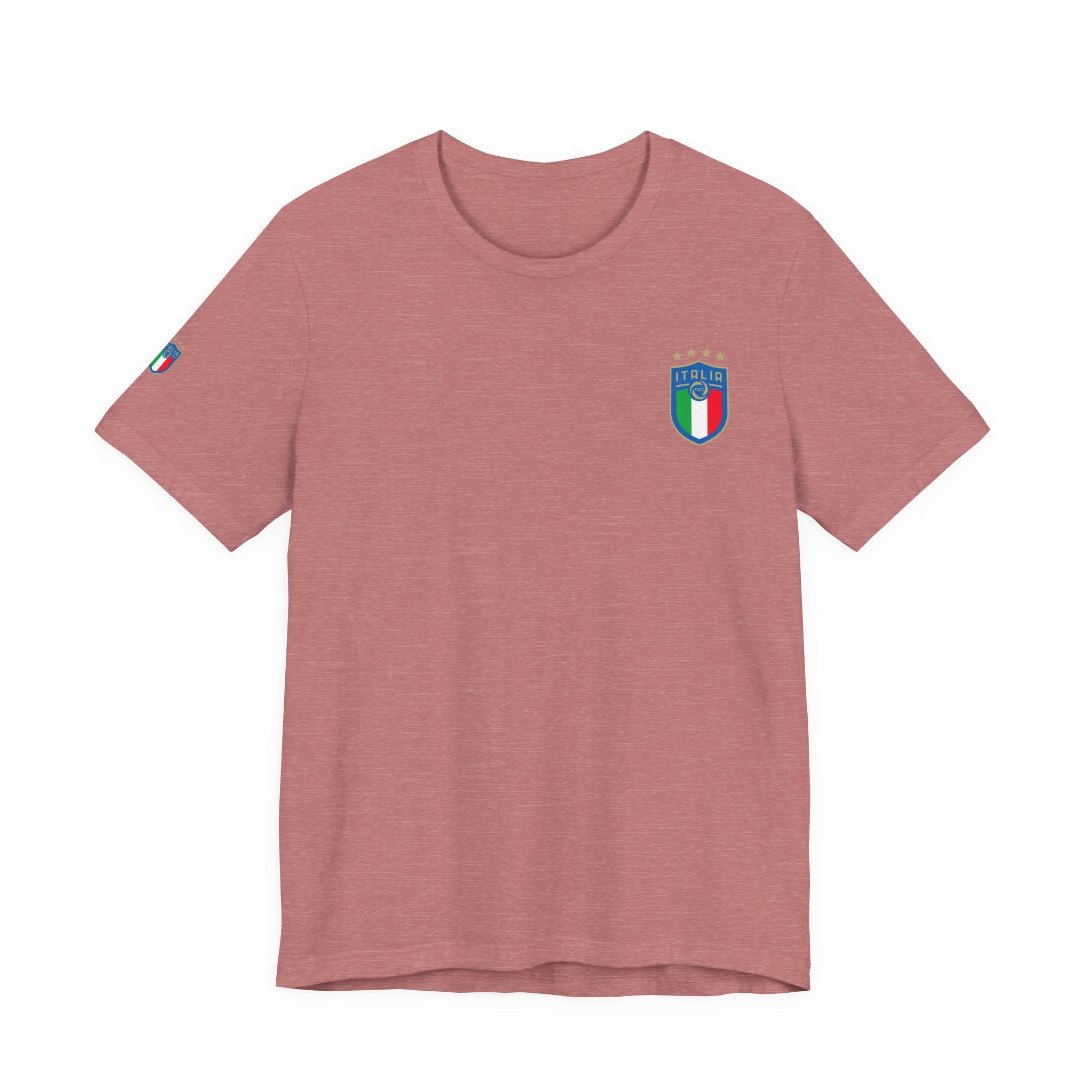Italy Crest Tee  Italian Flag Shield T-Shirt