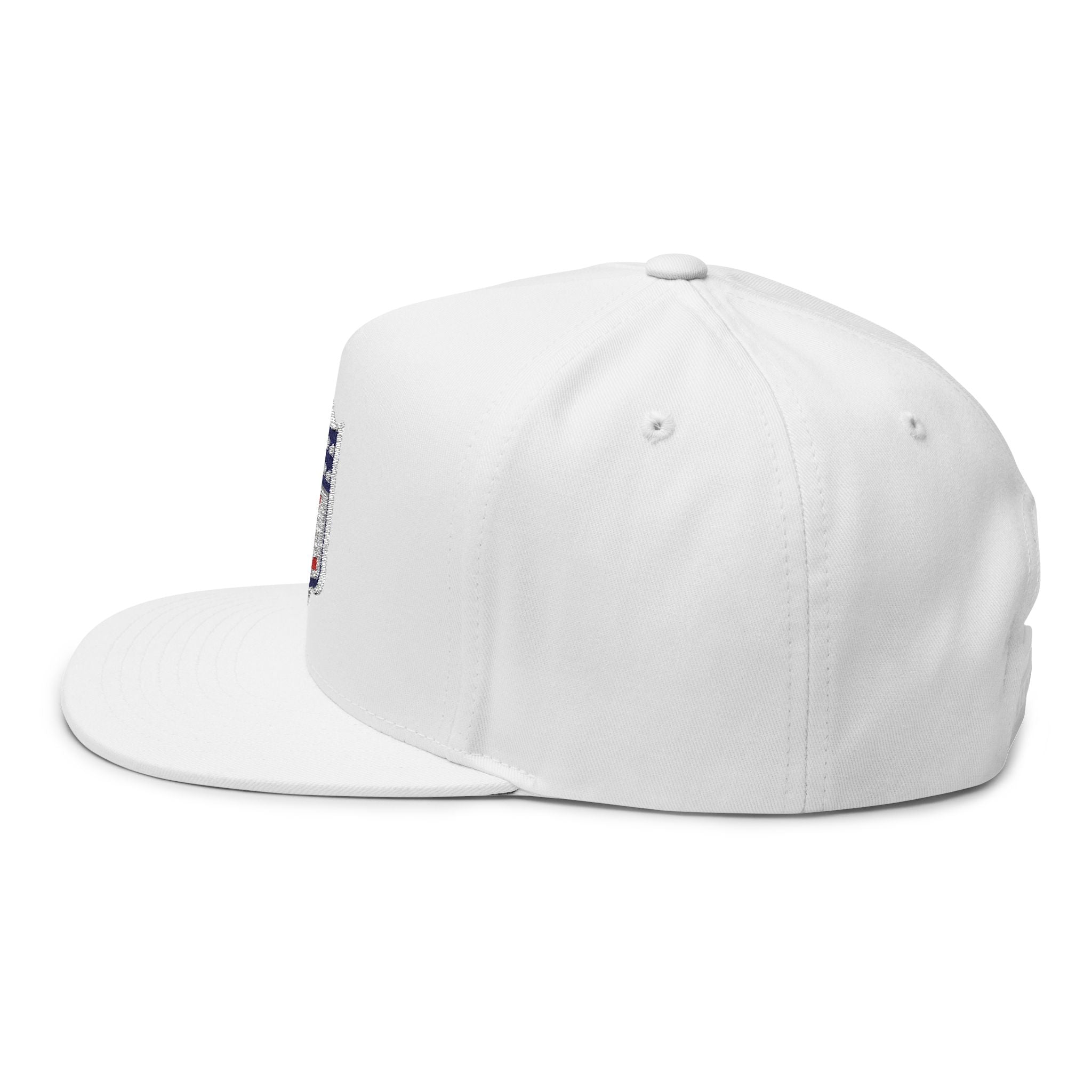 NFL Shield Embroidered Snapback Flat Bill Cap