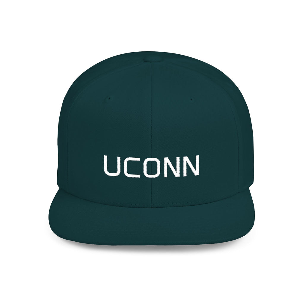 UConn Flat Bill Snapback Hat