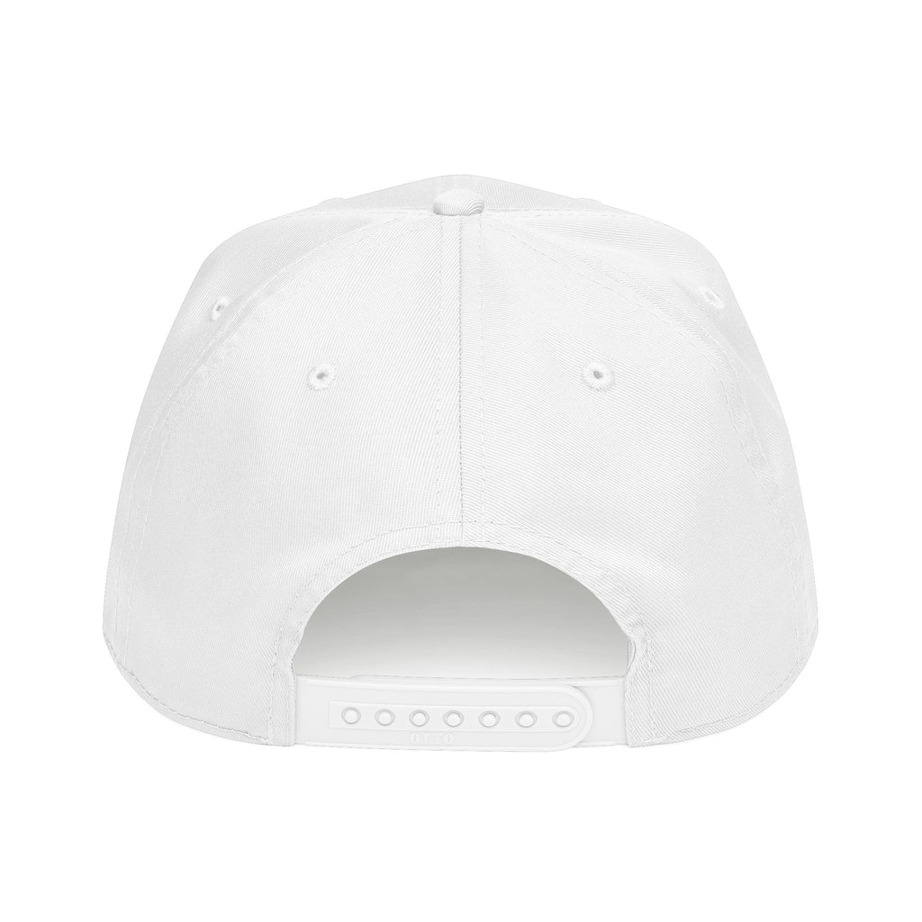 Golf Embroidered Mid Profile Cap — Classic Two-Tone Golf Hat