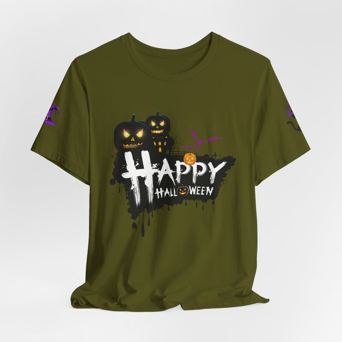 Happy Halloween Pumpkins T‑Shirt
