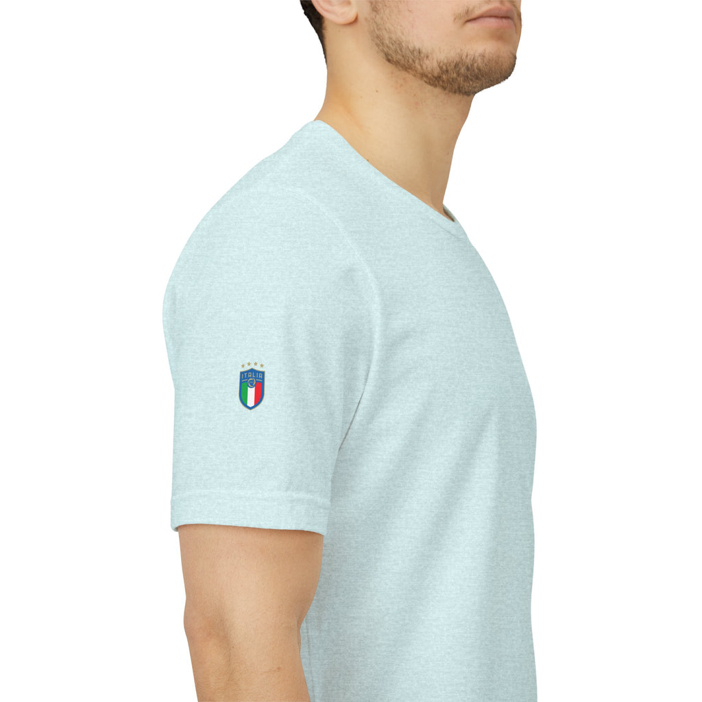 Italy Crest Tee  Italian Flag Shield T-Shirt