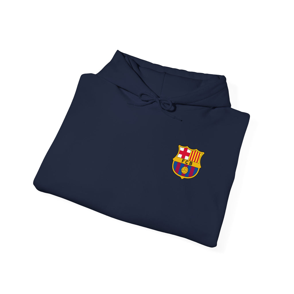 Hoodie  Barcelona Crest Hoodie with Small Badge