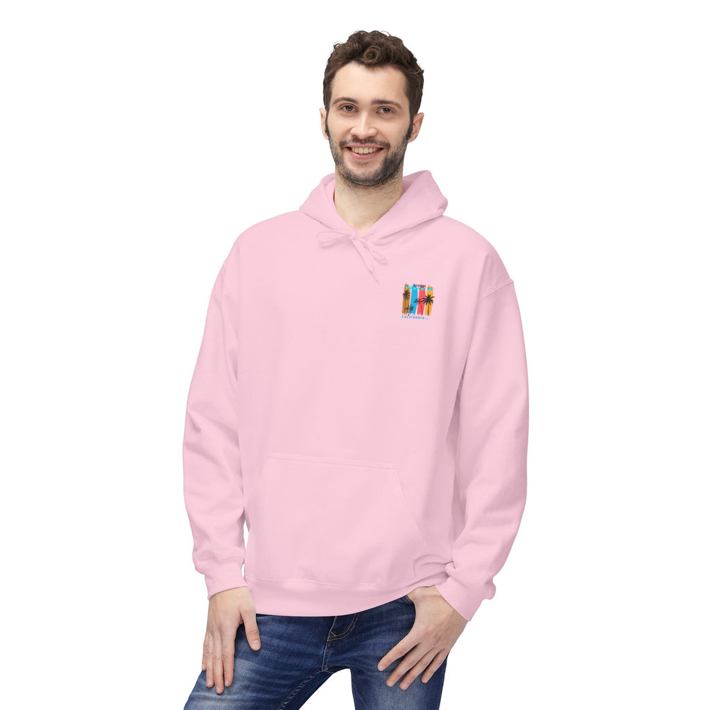 California Sunset Surf Hoodie  Summer Vacation Beach Pullover