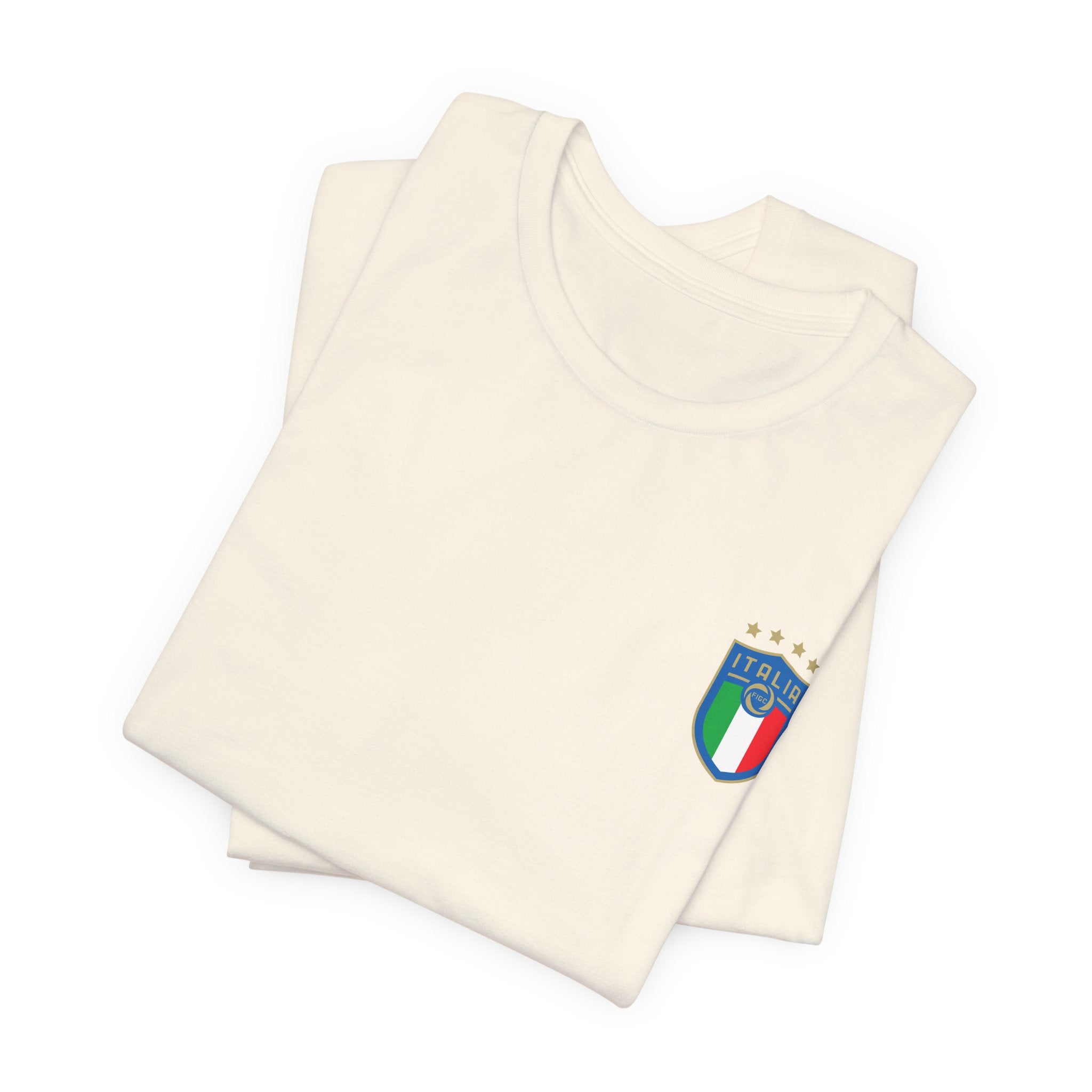 Italy Crest Tee  Italian Flag Shield T-Shirt