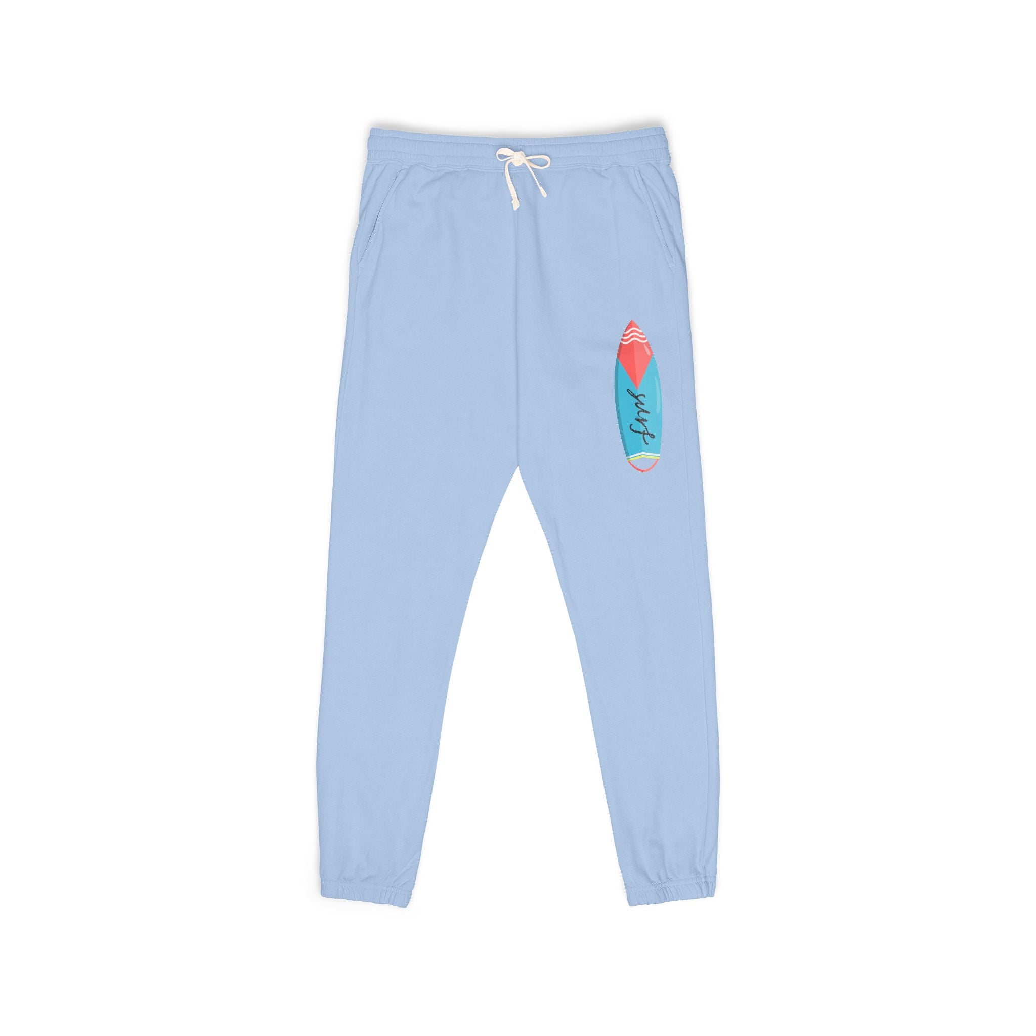 Surfboard Graphic Sweatpants  Coastal Lounge Joggers