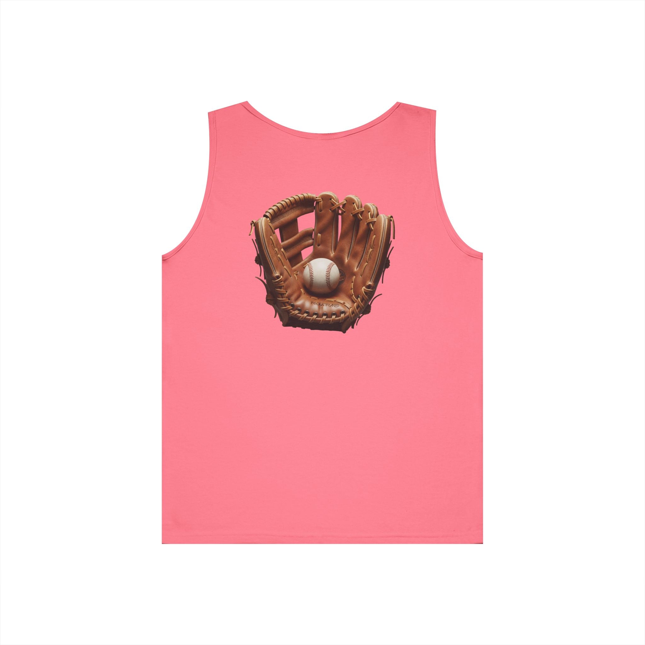 Baseball Glove Tank Top  Vintage Mitt & Ball Graphic