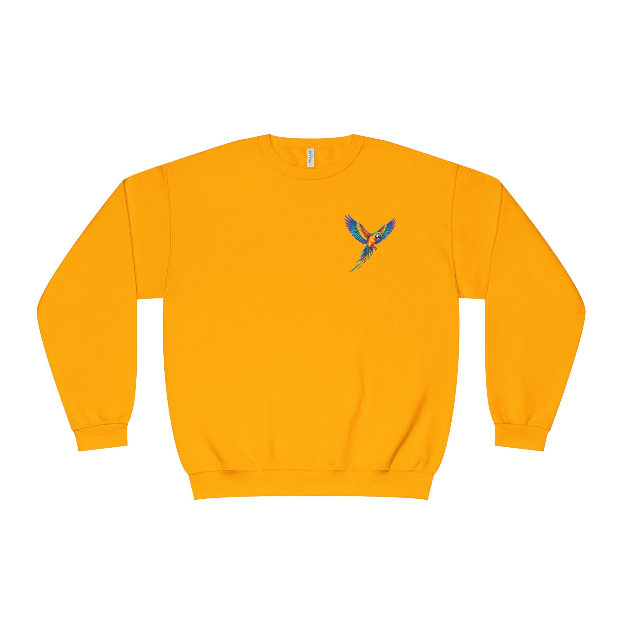 Tropical Beach Icons Sweatshirt Hummingbird Chest