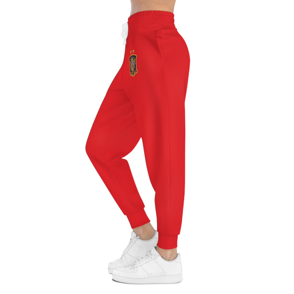 Spain Tracksuit Gold Athletic Joggers