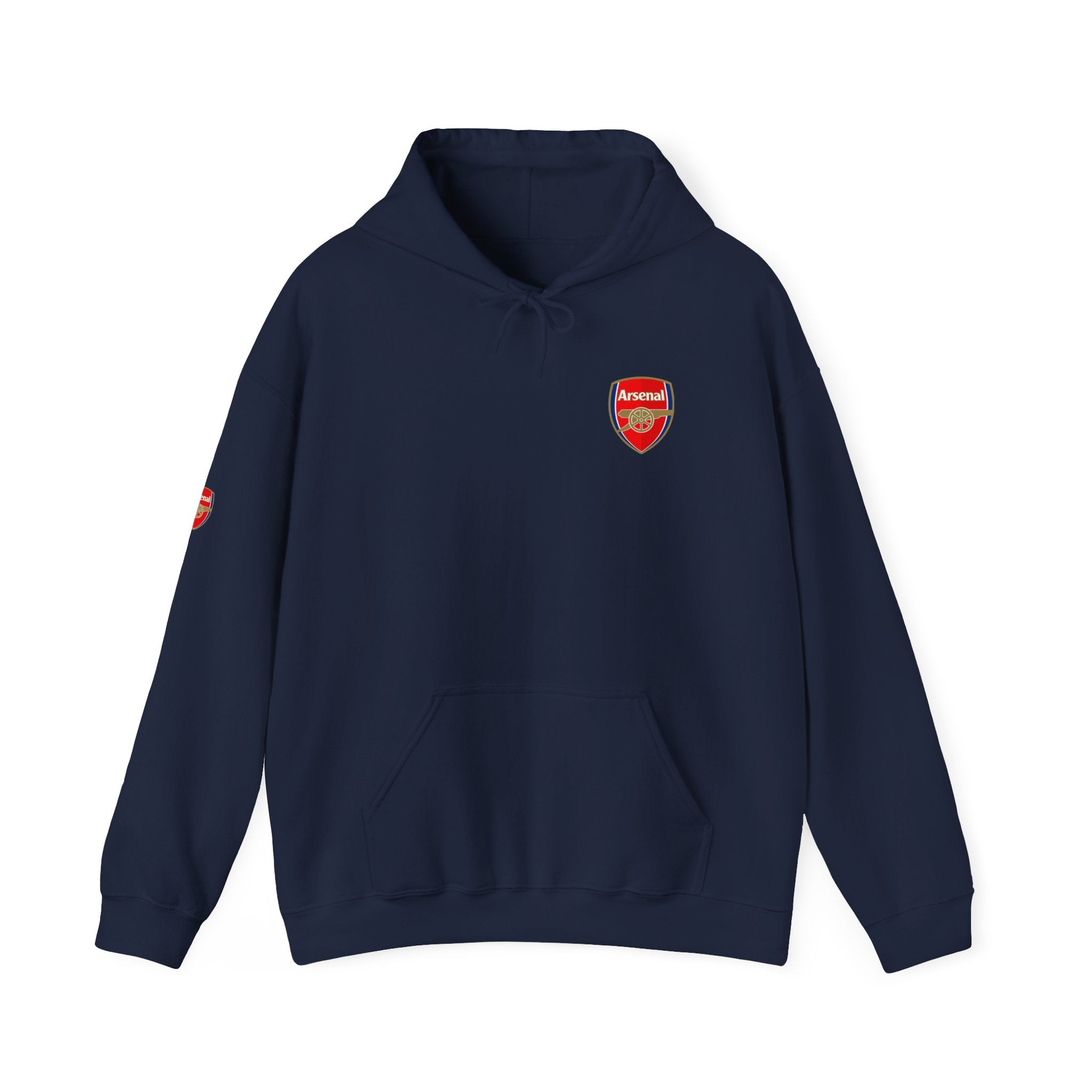 Hoodie  Arsenal FC Crest & Back Text Pullover