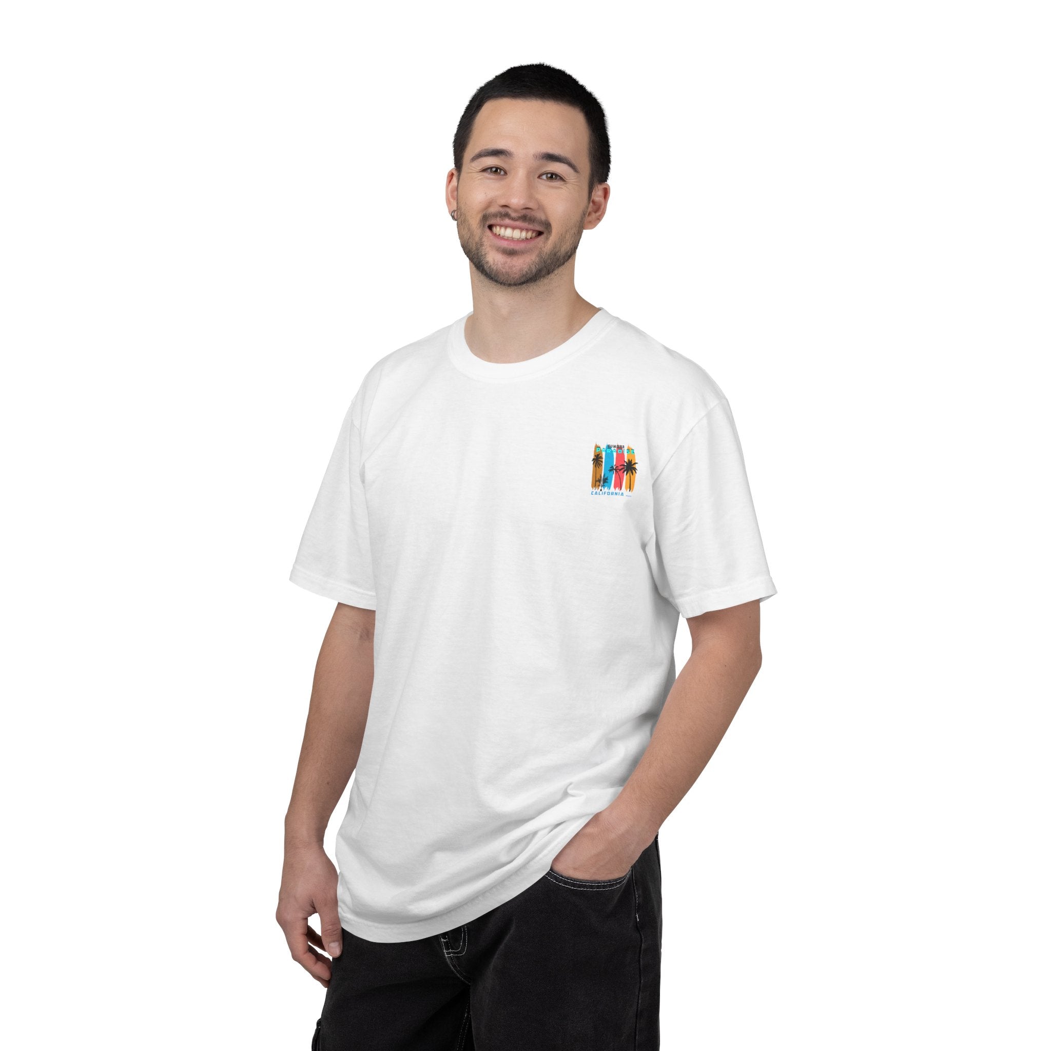 California Vintage Palm T-Shirt  Retro Beach Graphic Tee