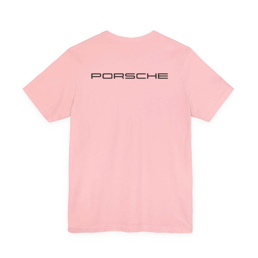 Porsche Crest Tee — Classic Logo Short Sleeve Shirt