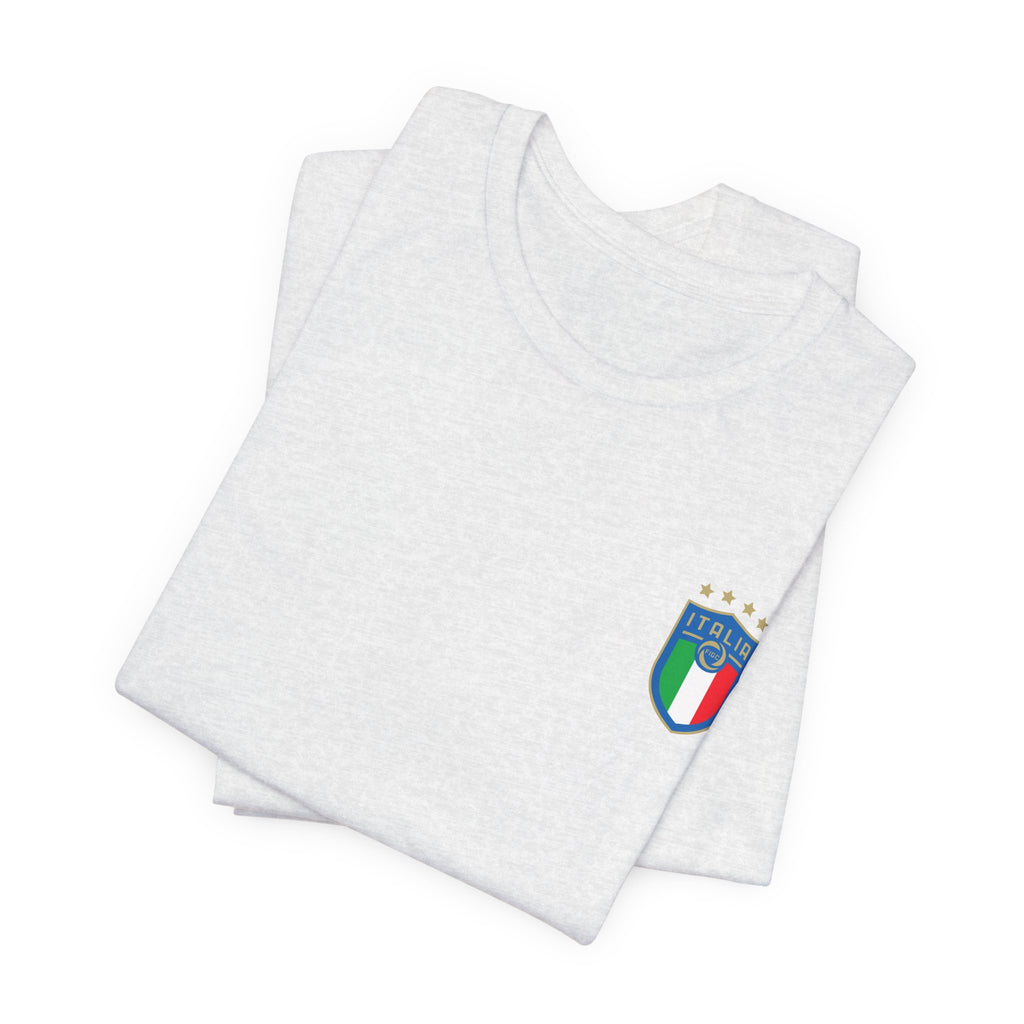 Italy Crest Tee  Italian Flag Shield T-Shirt