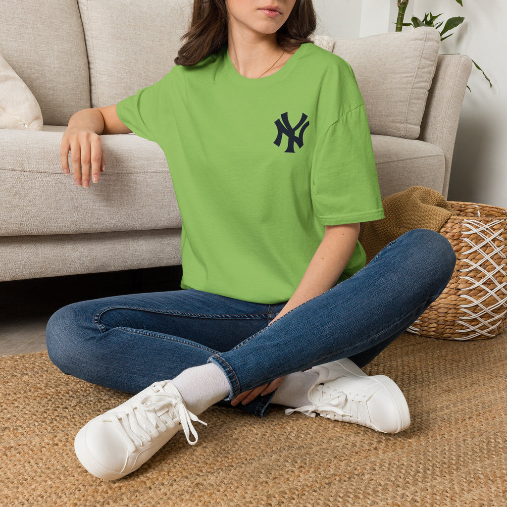NY Logo T-Shirt | Minimal Baseball Graphic Tee